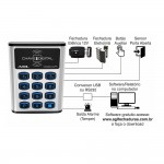  CONTROLE DE ACESSO CA500 CARD/PC AGL 