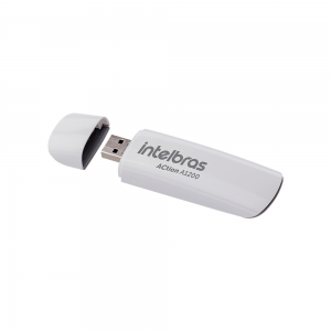 ADAPTADOR USB WIRELESS ACTION A1200  INTELBRAS