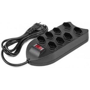  FILTRO DE LINHA 8 TOMADAS EPE 1008 PT INTELBRAS