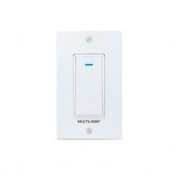  INTERRUPTOR INTELIGENTE 1 TECLA WI-FI LIV SE235 MULTILASER