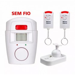 ALARME SEM FIO RESIDENCIAL 10M LK-1001 LUATEK 